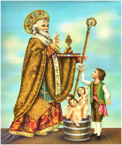 Католический день Святого Николая в Венгрии