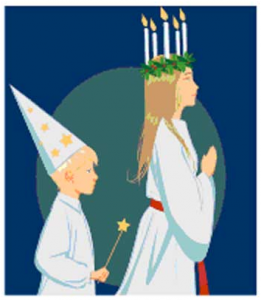 День святой Люции в Швеции